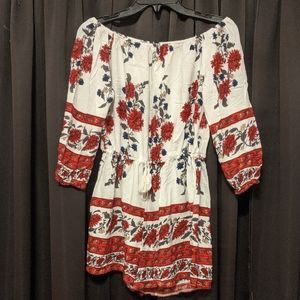 Oh the shoulder romper